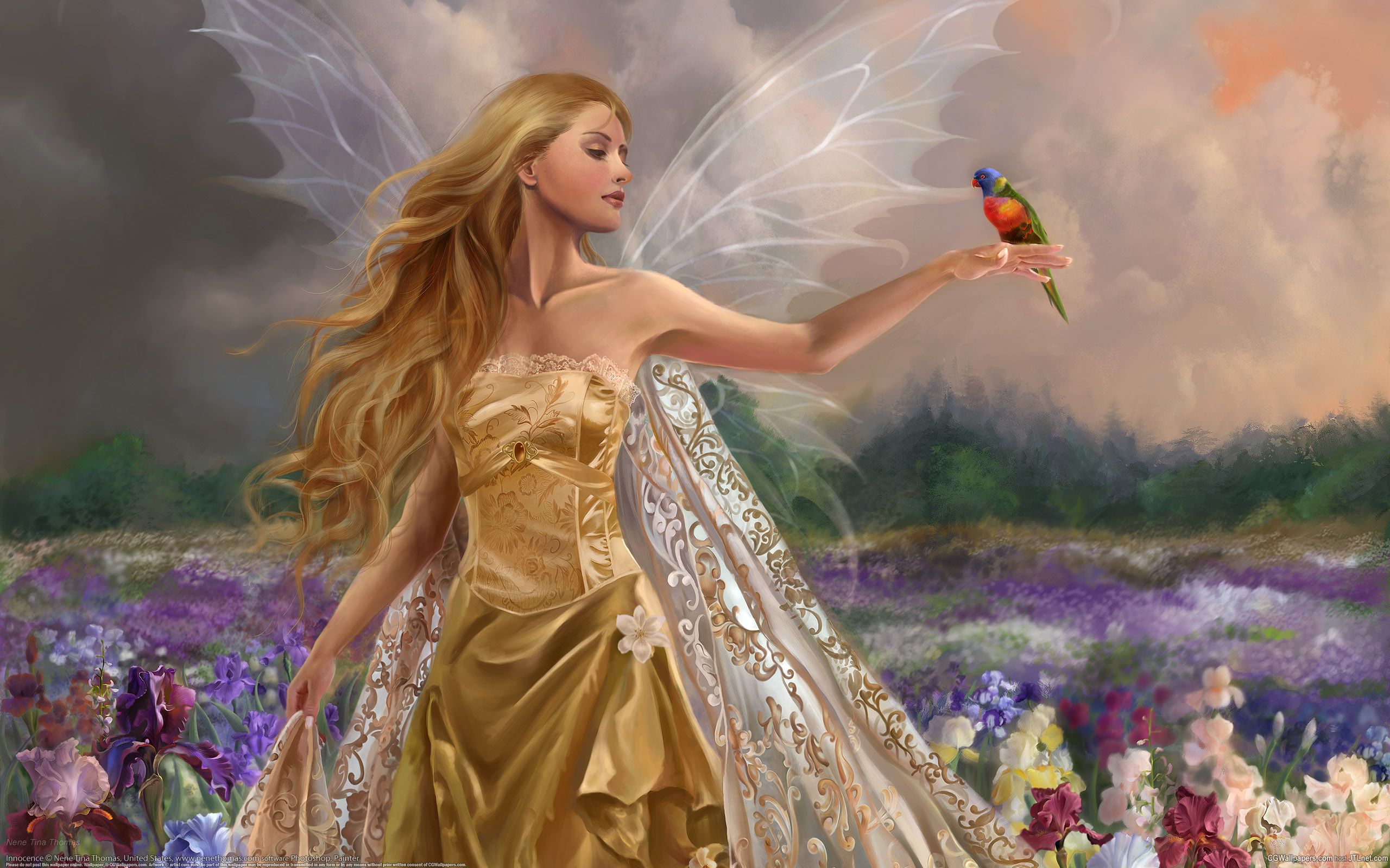 Beautiful Fairy - LOVE ANGELS Wallpaper (27525265) - Fanpop