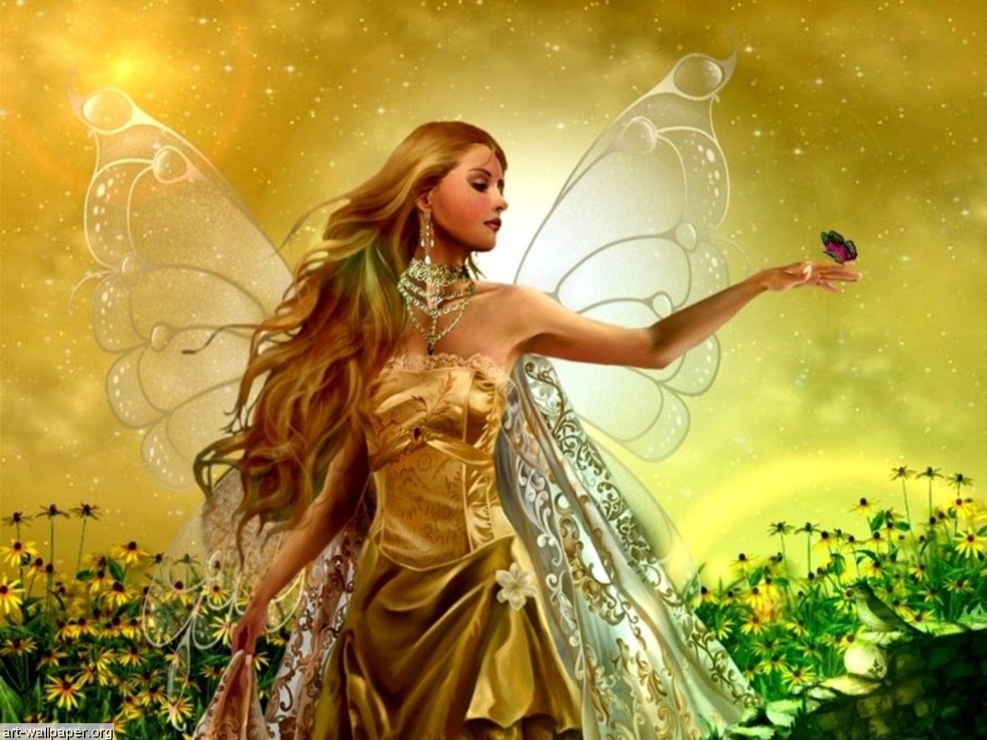 Pic beautiful fairies and pixies wallpaper