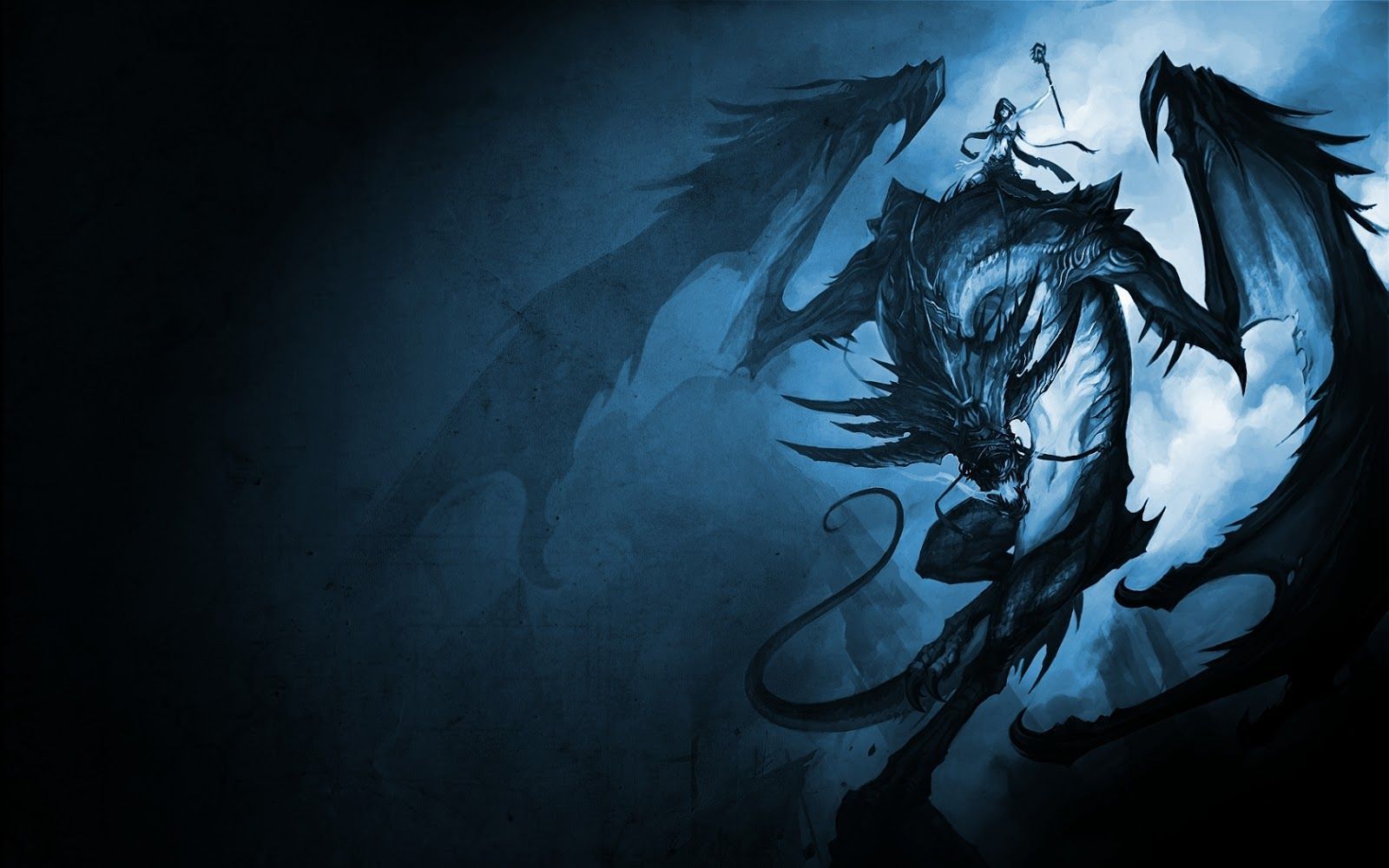 Blue Dragon Wallpaper Background HD 1724 - HD Wallpapers Site