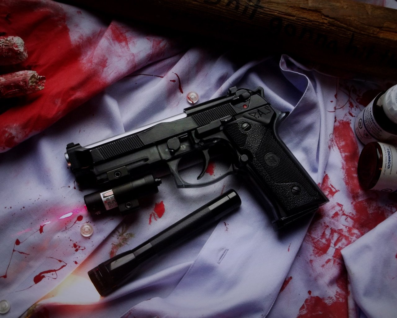 Beretta M9 pistol Widescreen HD Free Wallpapers Downloads ...