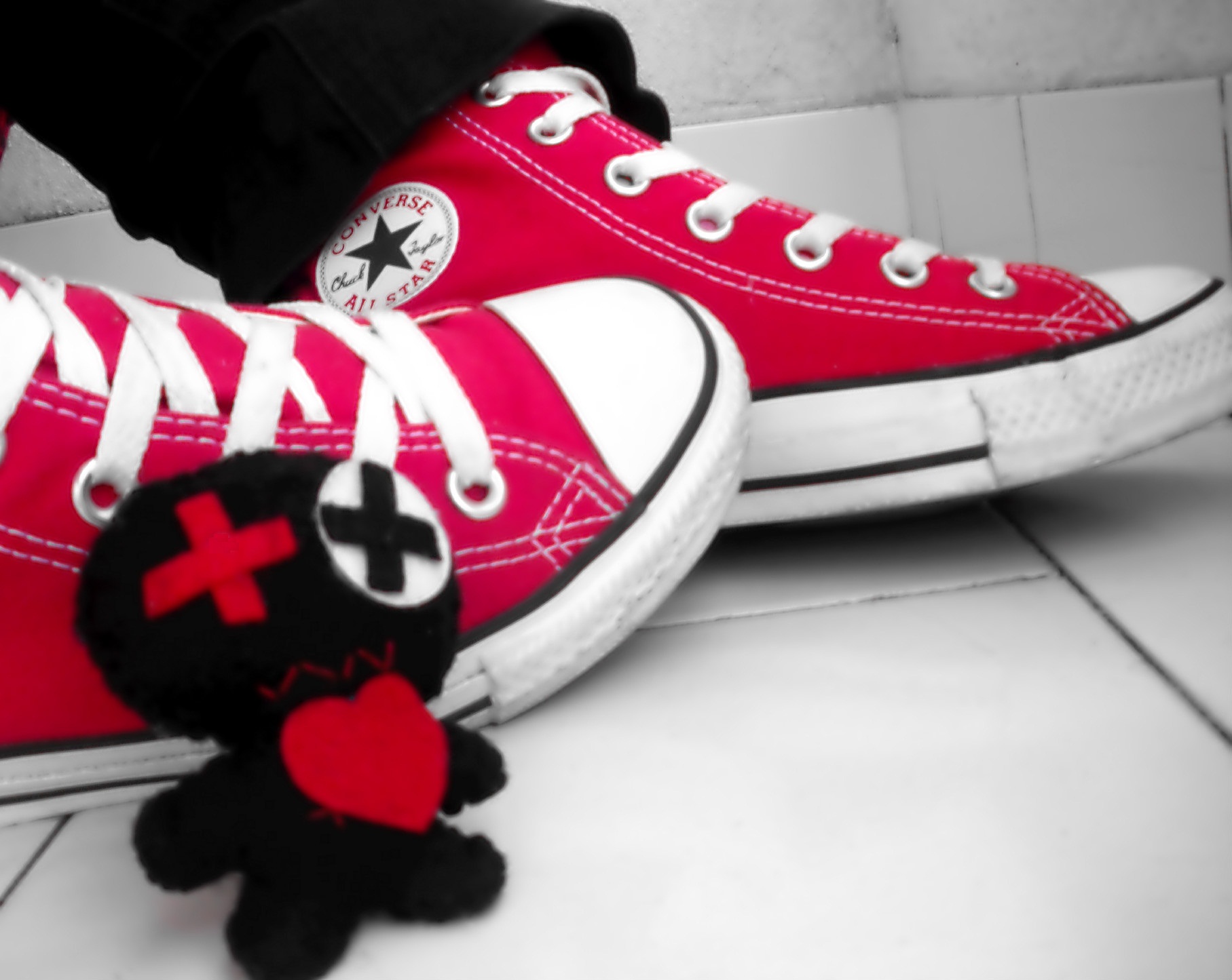 Pink Emo Converse Shoes wallpaper from EMO wallpapers