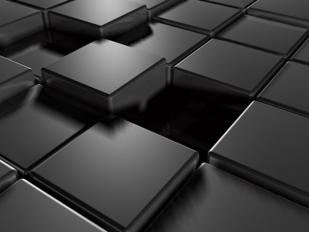 3D Black Abstract Wallpapers