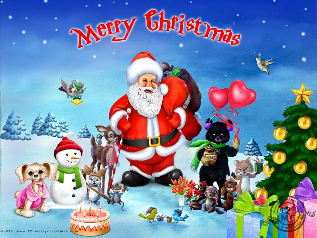 Merry Christmas HD Wallpapers free download 2015