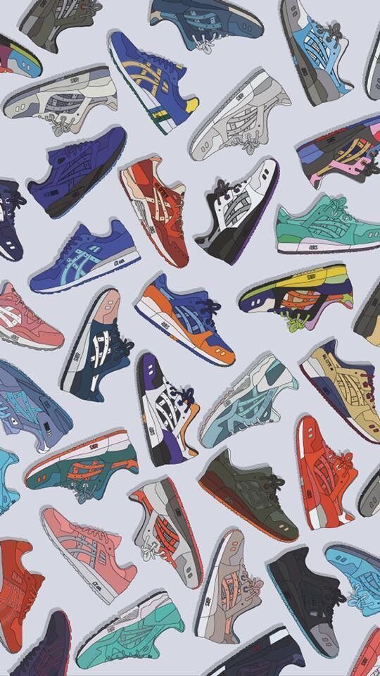 Asics Iphone Wallpaper Sneakers