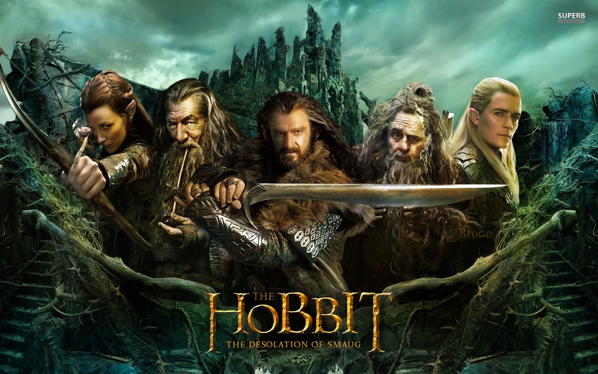 The Hobbit The Desolation of Smaug wallpaper - Movies Full HD