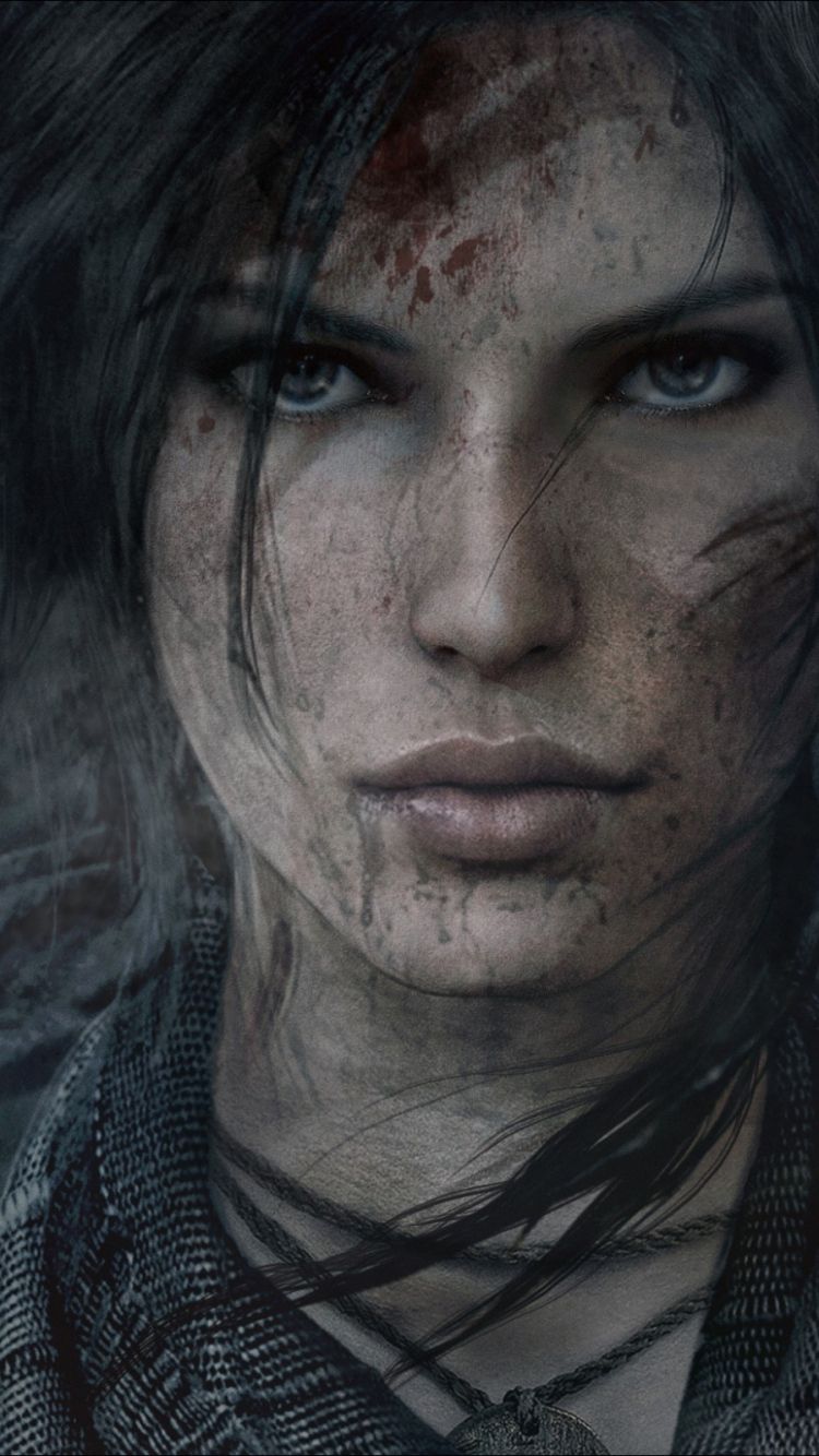 Download Wallpaper 750x1334 Lara croft, Rise of the tomb raider ...