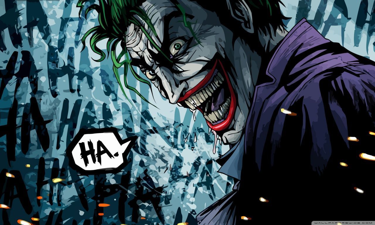 The Joker Illustration HD desktop wallpaper Widescreen High resolution