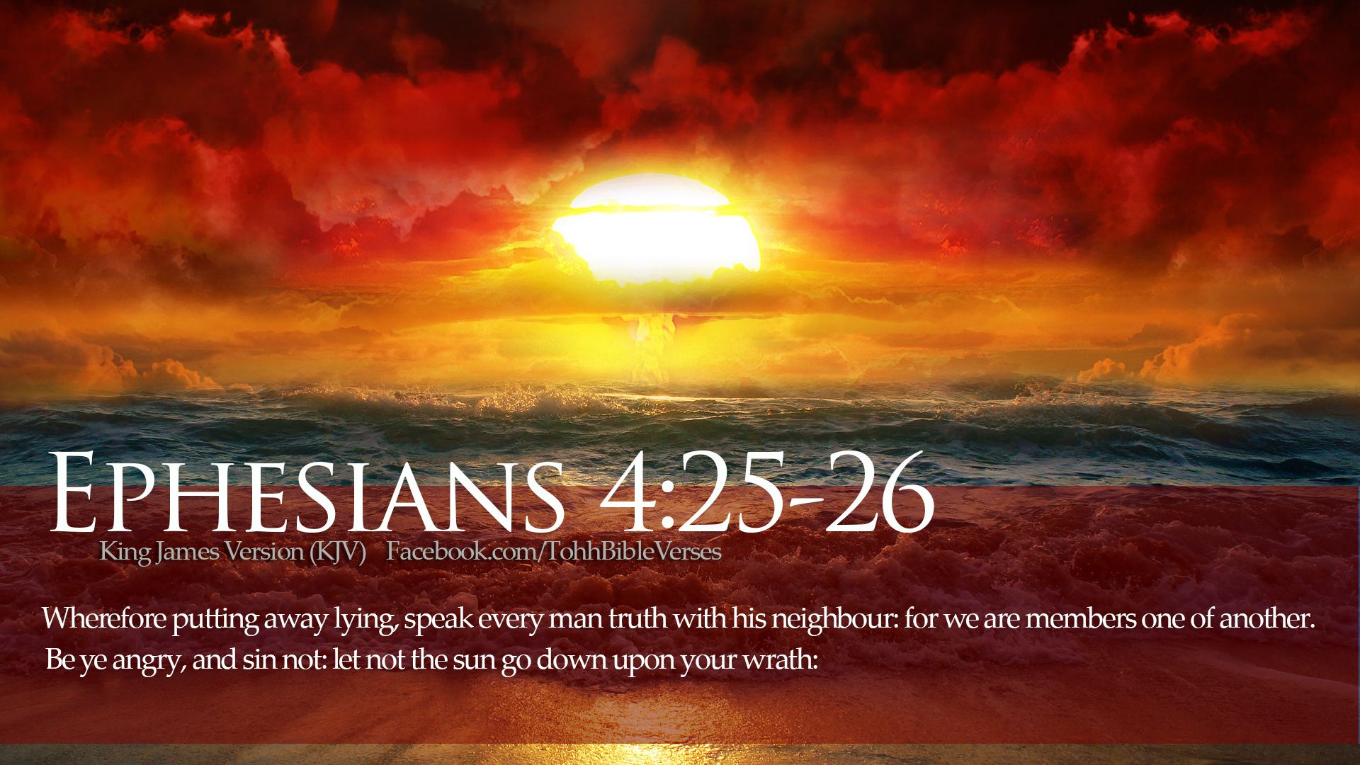 Ephesians 425 26 - Sin Not Wallpaper - Christian Wallpapers and other