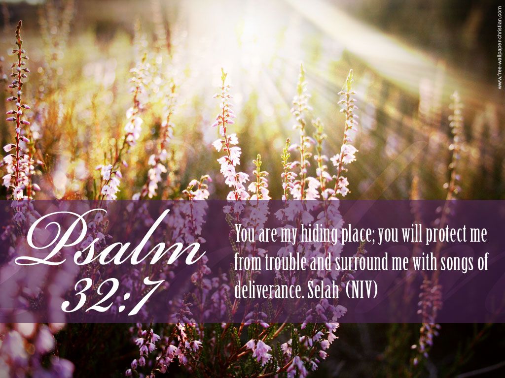 Psalm 32 7 Wallpaper