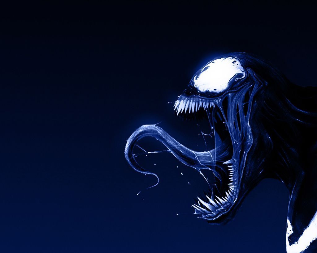 venom black background blue black and blue wallpapers | Free Photos