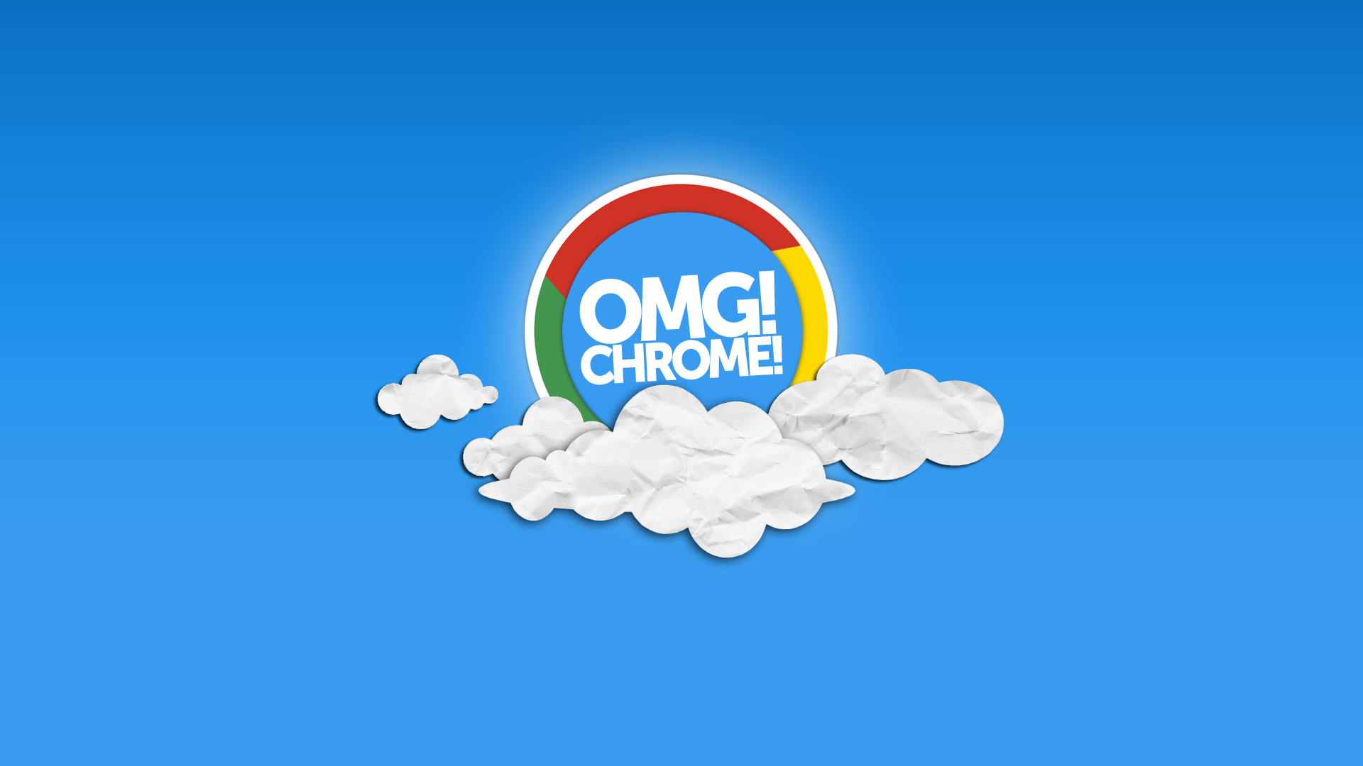 OMG Chrome Clouds Wallpaper by d0od on DeviantArt
