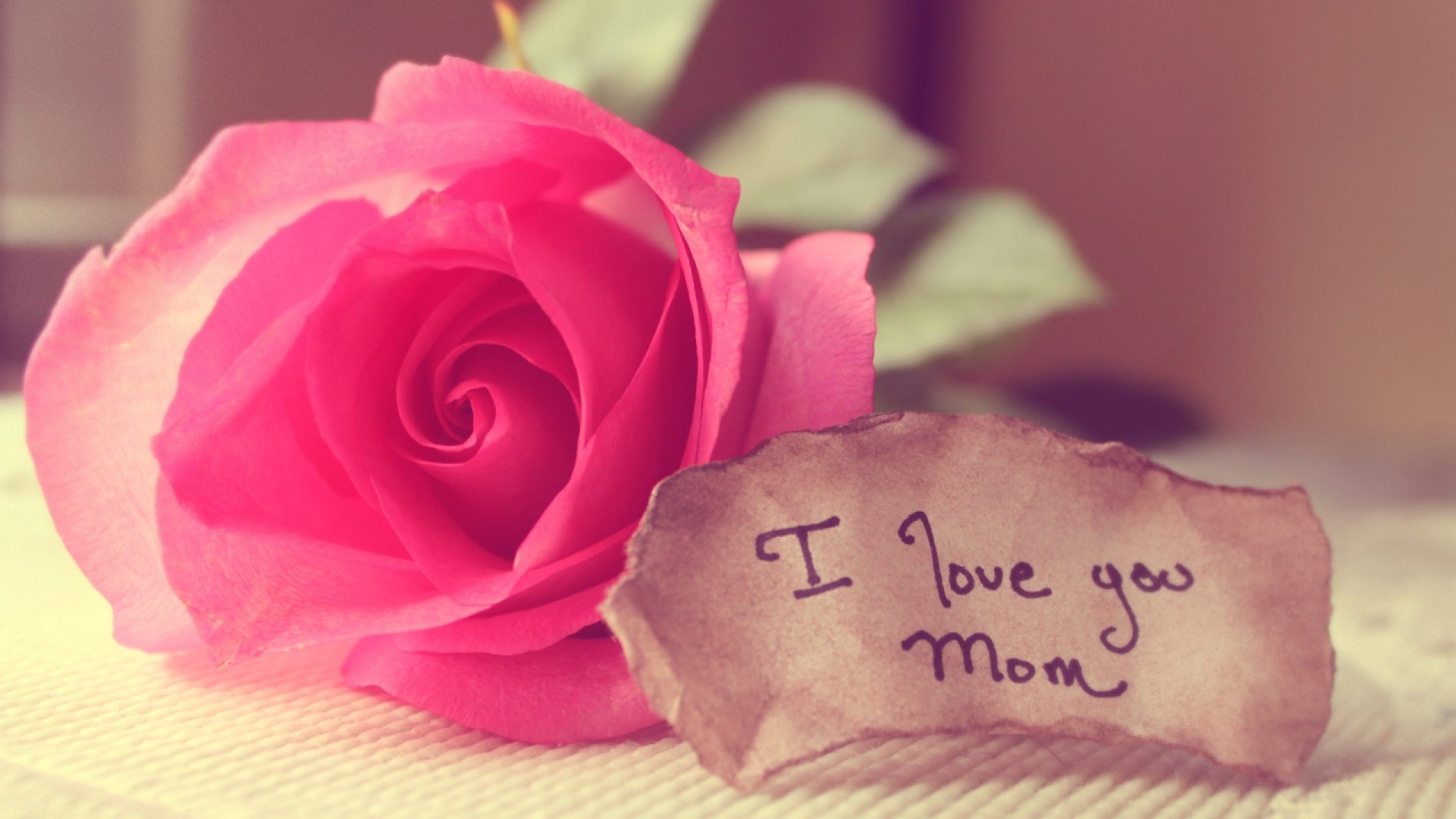 I Love You Mom HD Wallpaper Download Of Mother Love