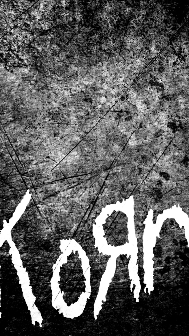 Korn Logo Name Wallpaper Android Iphone