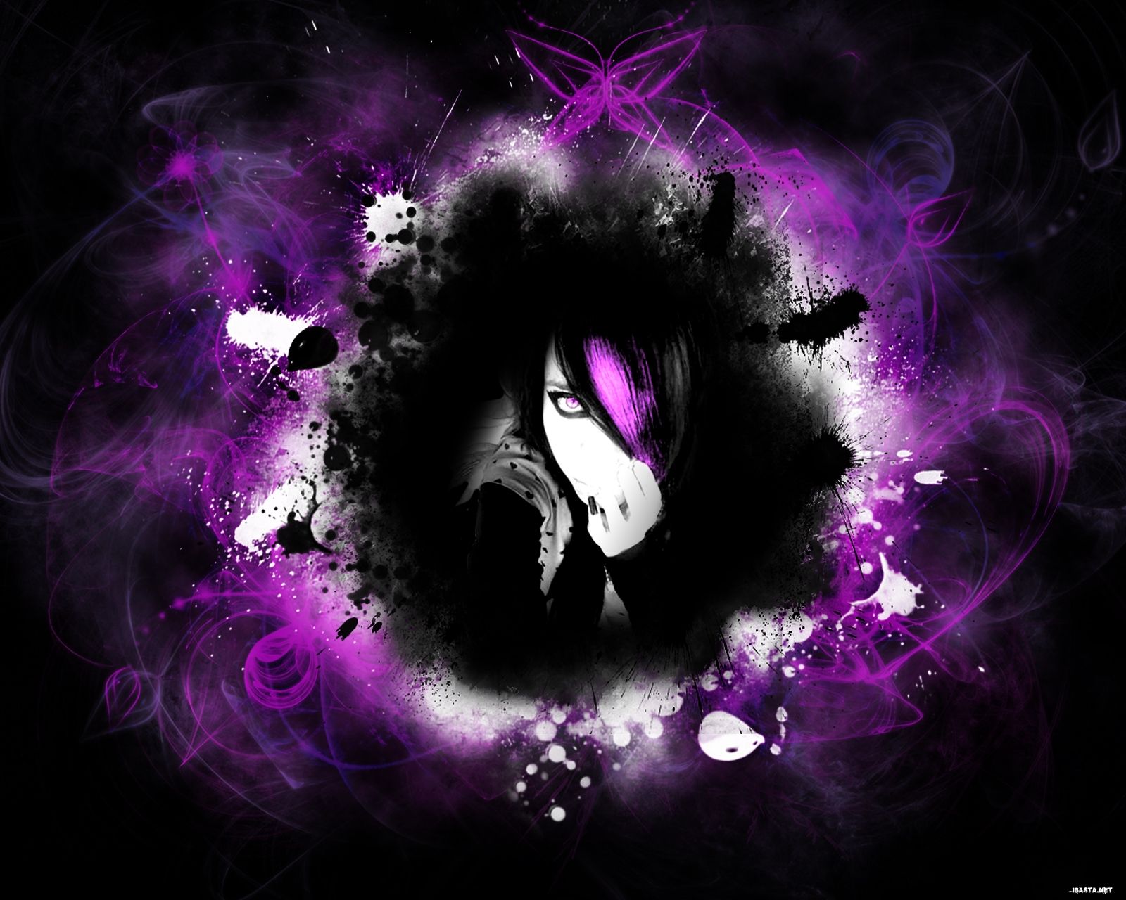 Emo style color wallpapers and images - wallpapers, pictures, photos