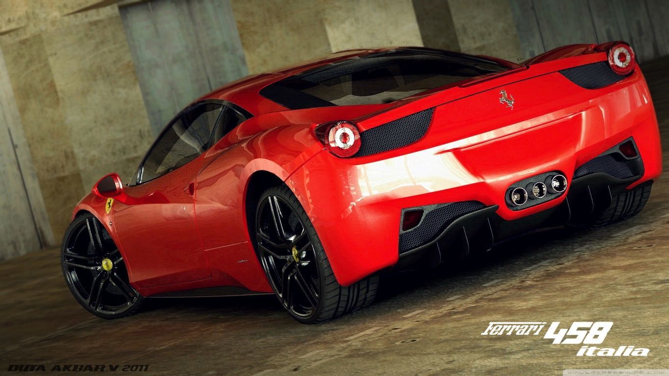 Ferrari 458 Italia 3D Max HD desktop wallpaper : High Definition ...