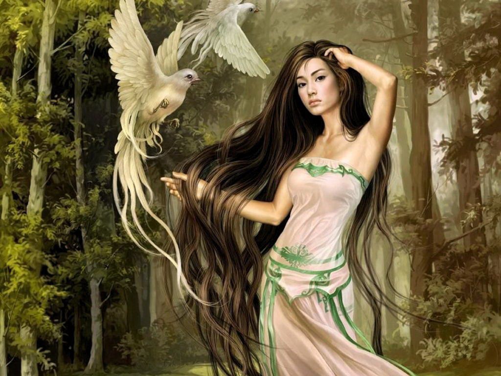 Fantasy Girl Wallpaper | Live HD Wallpaper HQ Pictures, Images ...