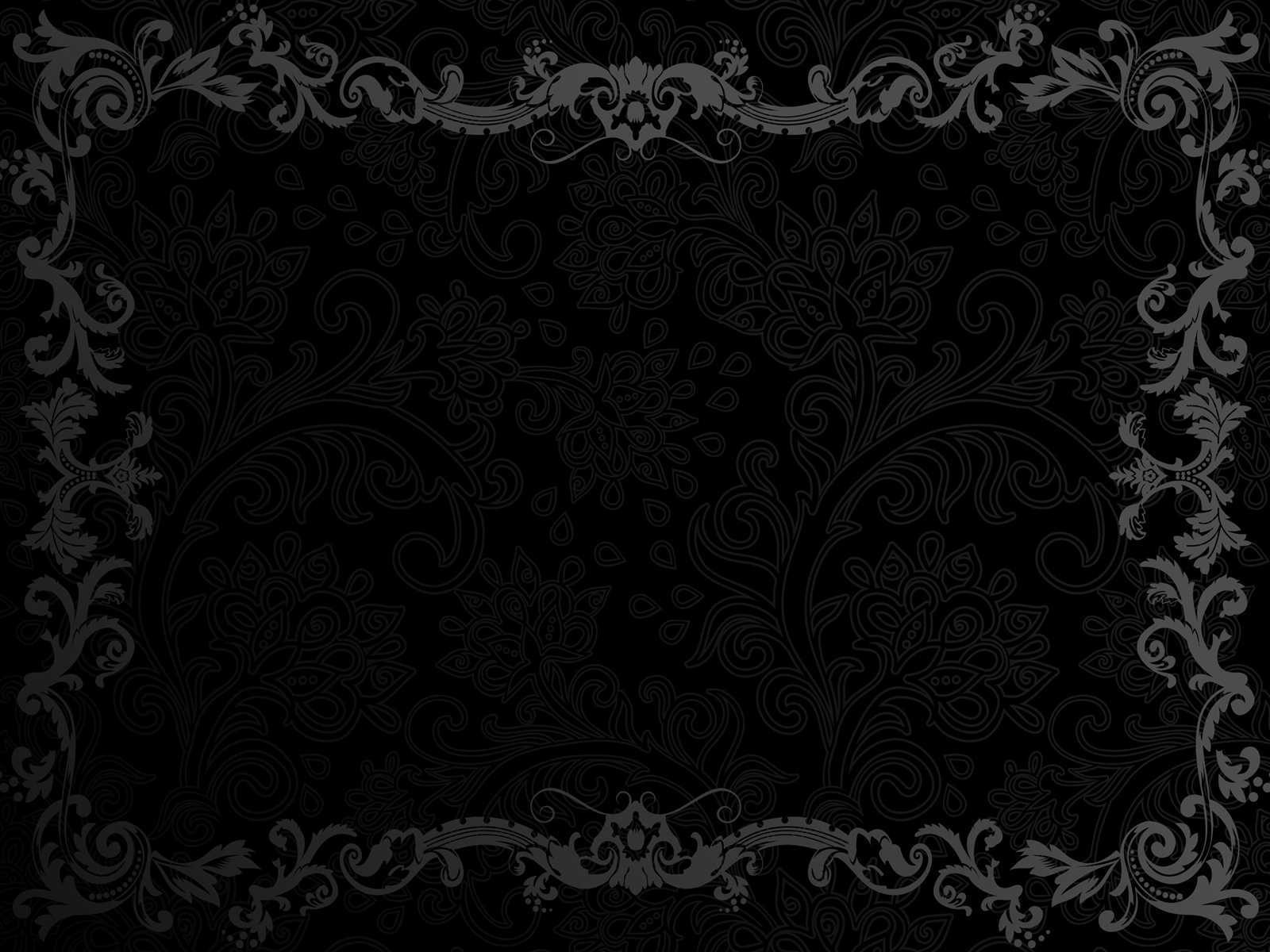 Black Frame Free PPT Backgrounds for your PowerPoint Templates