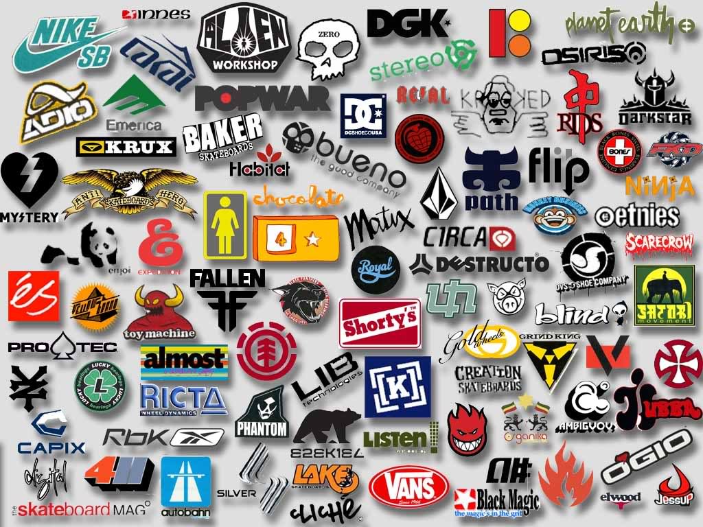 Collections Skateboard Logo Brands Wallpaper Wallpaper