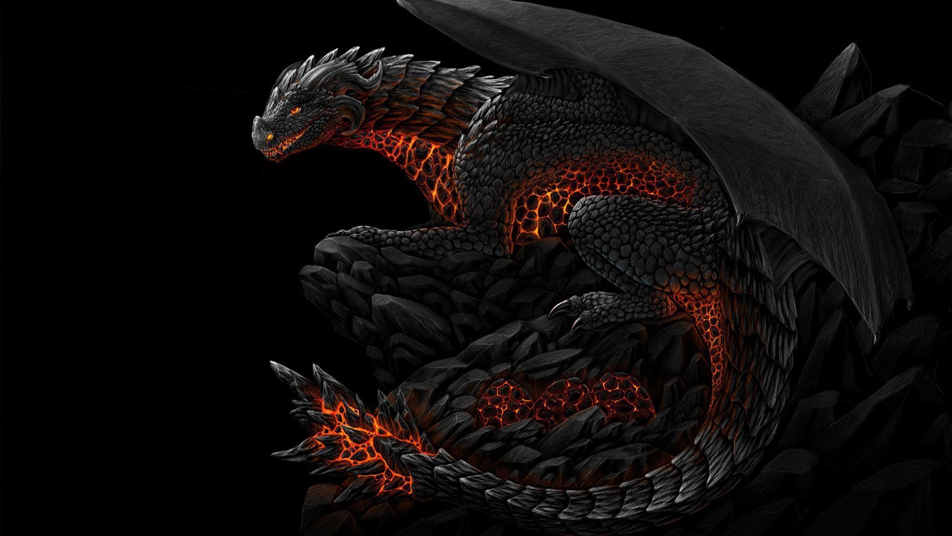 Black Dragon Wallpaper - Widescreen HD Wallpapers