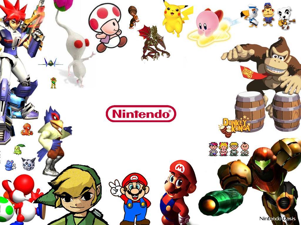 Nintendo wallpaperfree collage nintendo wallpaper download the free collage uoecdt0j