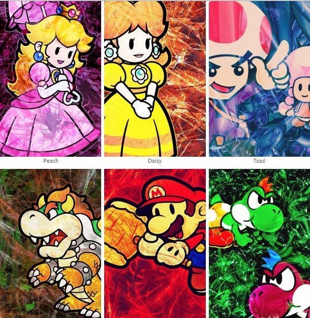 Mario and Princess Peach Wallpapers for Windows Smartphones ...