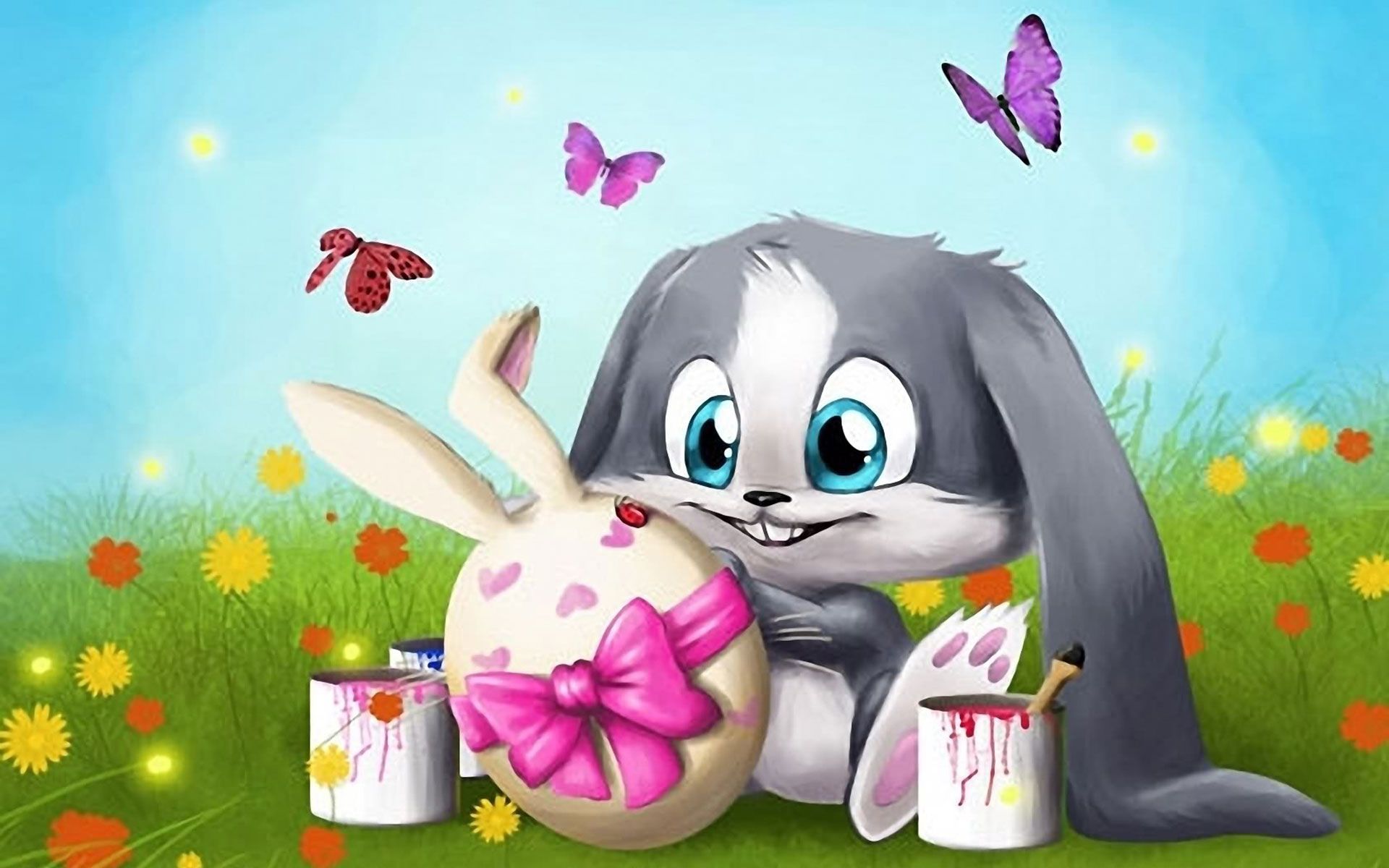 Easter Bunny Wallpapers Free - Wallpaper Cave