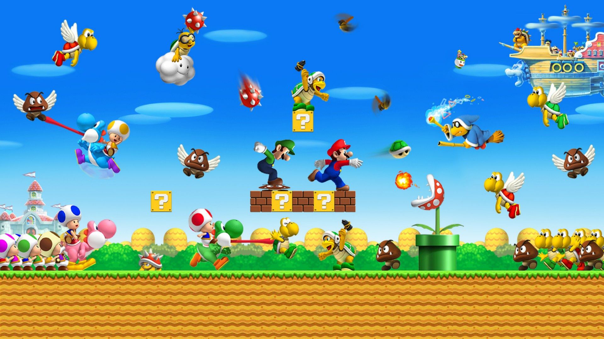 World of super mario wallpapers55.com - Best Wallpapers for PCs