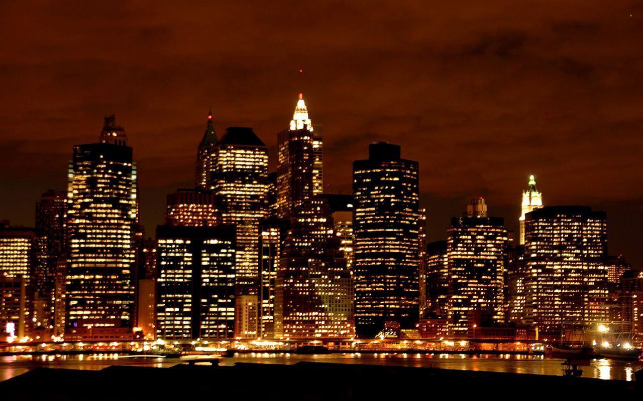 New York City Skyline At Night Wallpaper Your Top HD Wallpapers