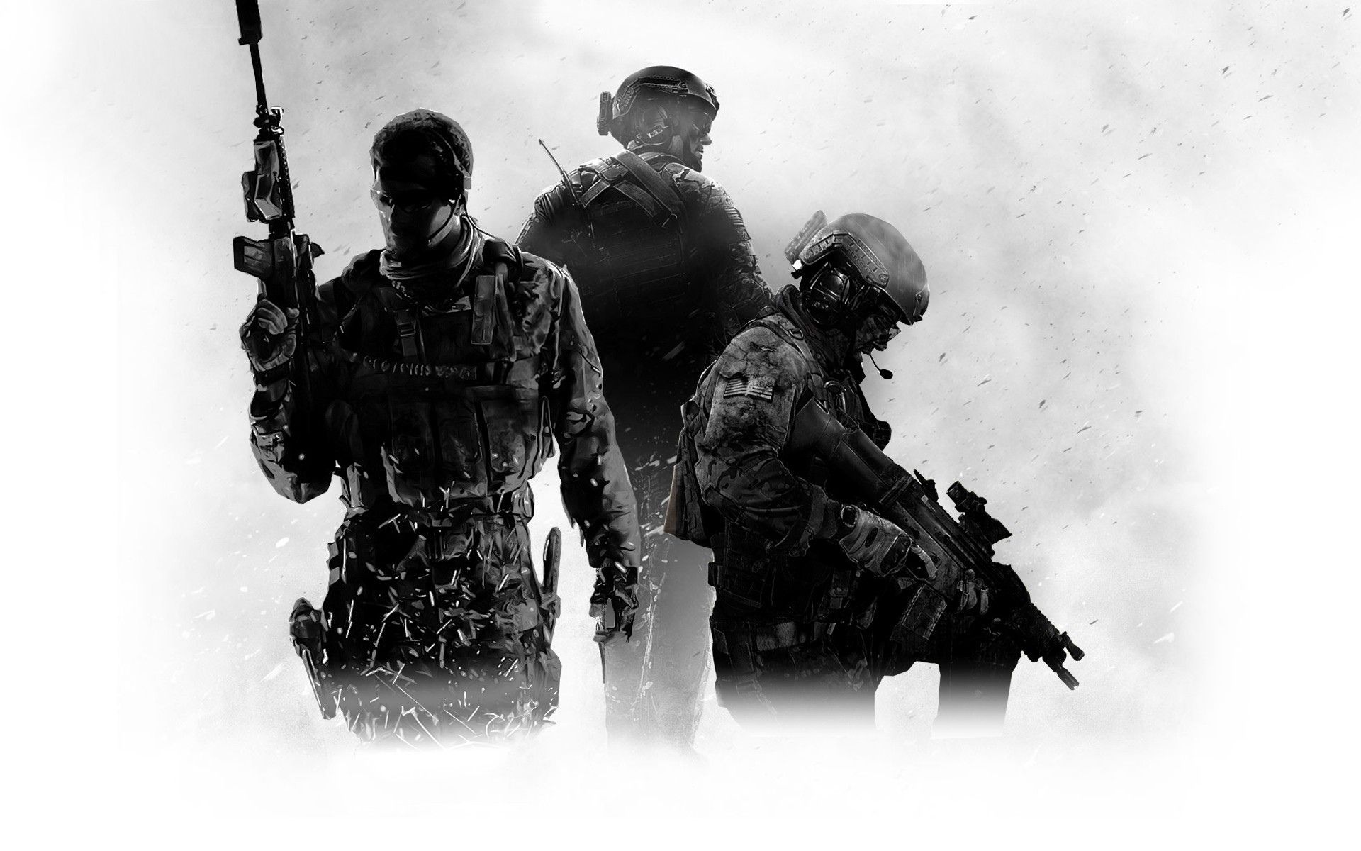 Call Of Duty Modern Warfare 3 soldiers guns wallpaper | 1920x1200 ...