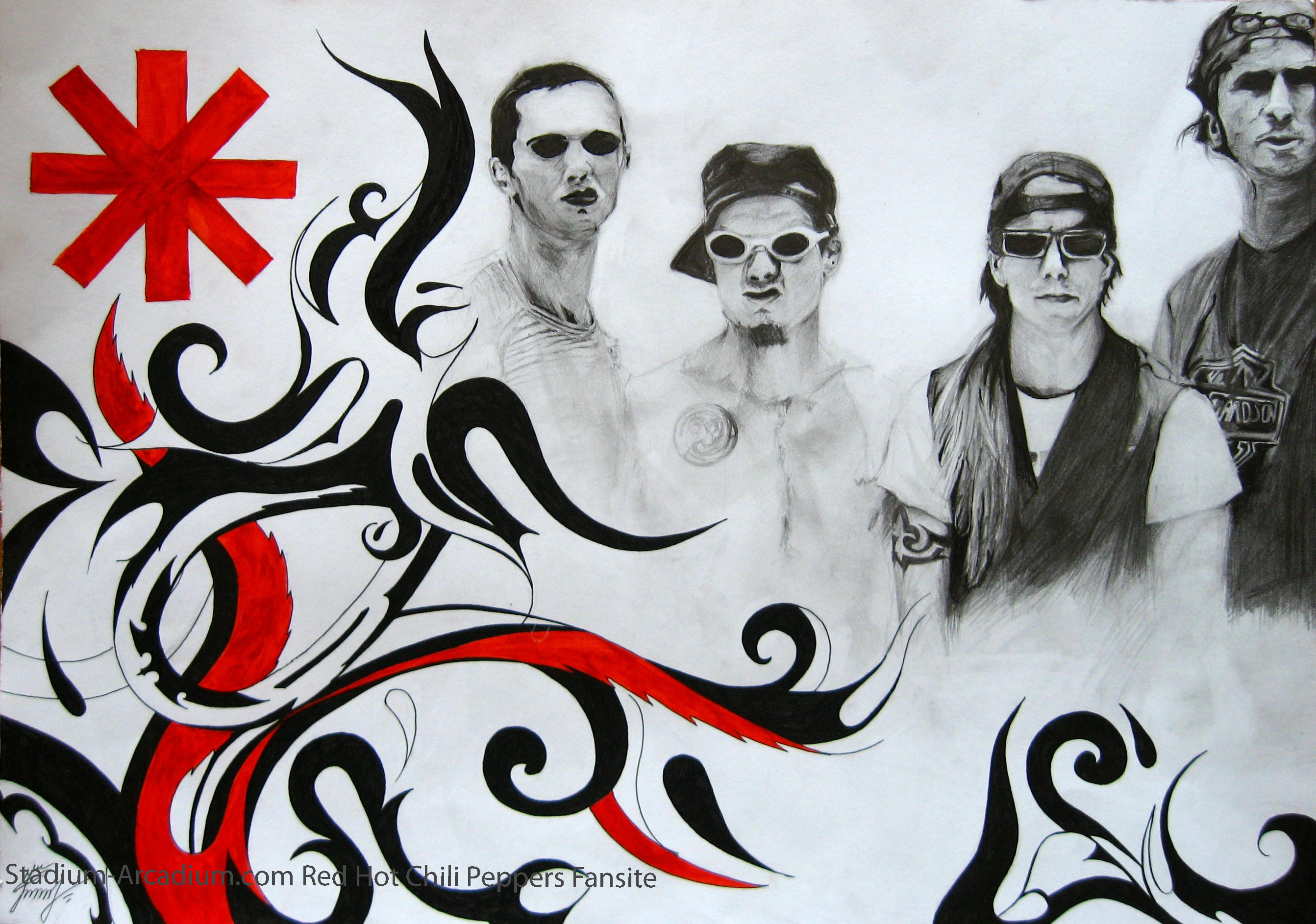 Red Hot Chili Peppers Wallpaper by MetalSlasher on DeviantArt