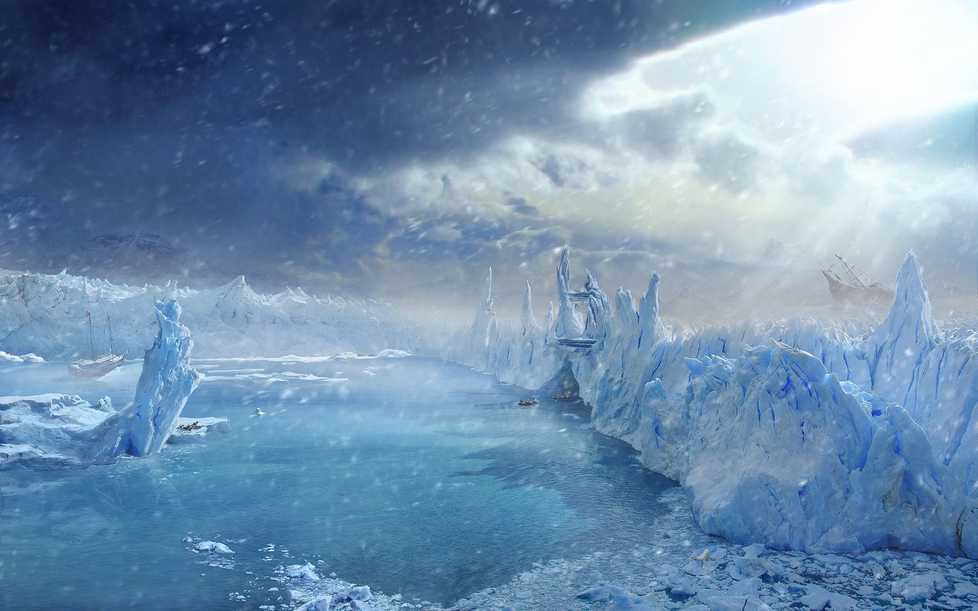 Ice Planet HD Wallpaper | Ice Planet Images | Cool Wallpapers