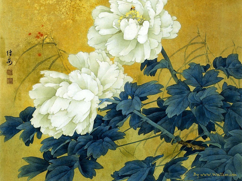 Chinese Paintings : Chinese Gongbi Paintings , Flower-and-Bird ...