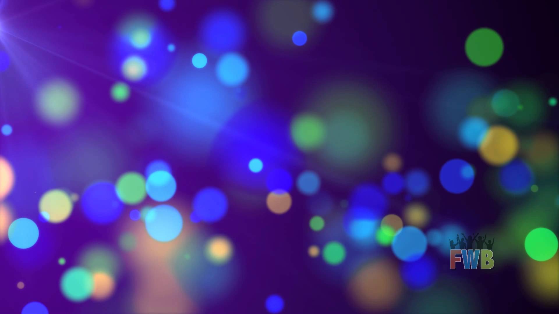 Free Particles Worship Background 