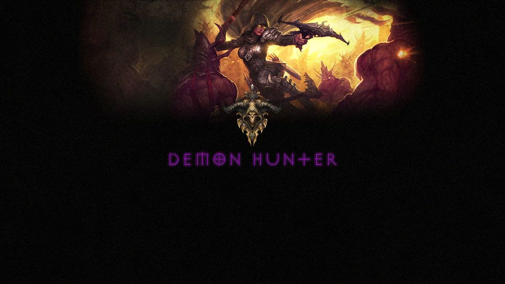 Diablo III: Demon Hunter Wallpaper by ElexysVi on DeviantArt