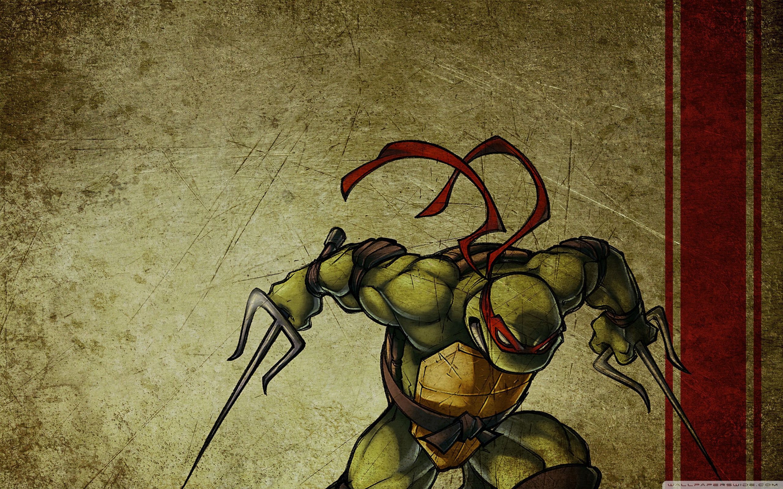 Raphael Teenage Mutant Ninja Turtles Wallpaper Full HD 2560x1600