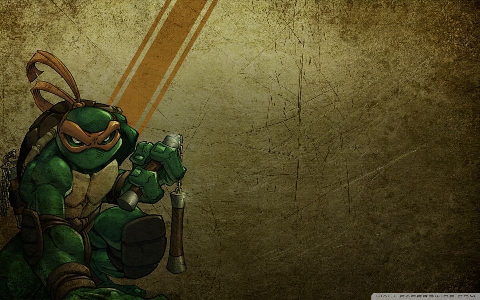 Michelangelo Teenage Mutant Ninja Turtles HD desktop wallpaper