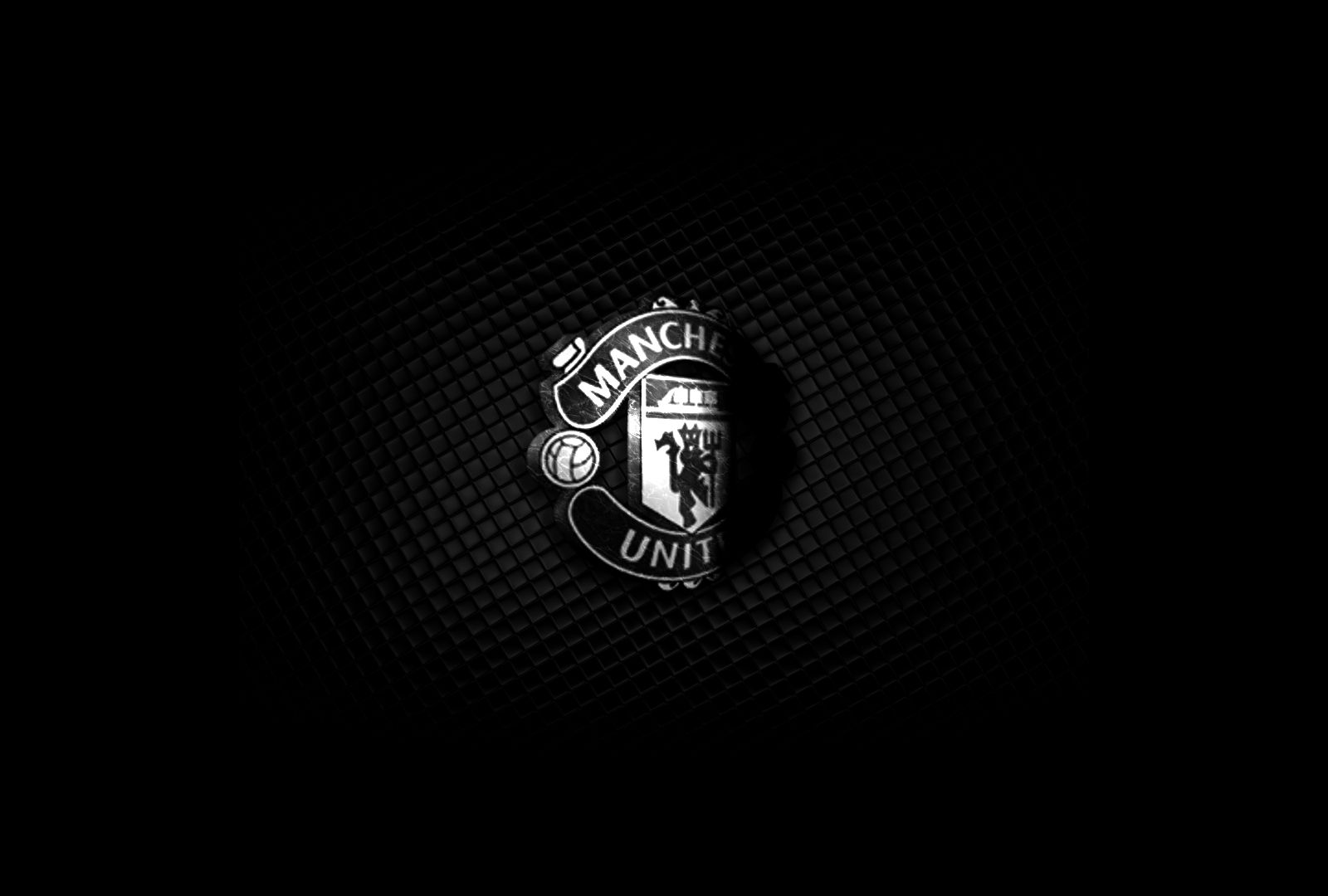 Manchester United Black Logo