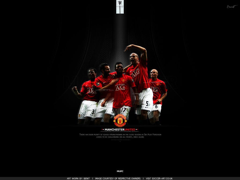 Manchester United New Wallpaper ZM1 - Pretty Wallpapers HD