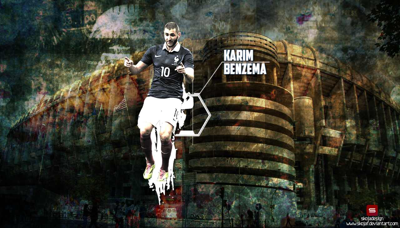 Karim Benzema Wallpaper No. 2 by skojaf on DeviantArt