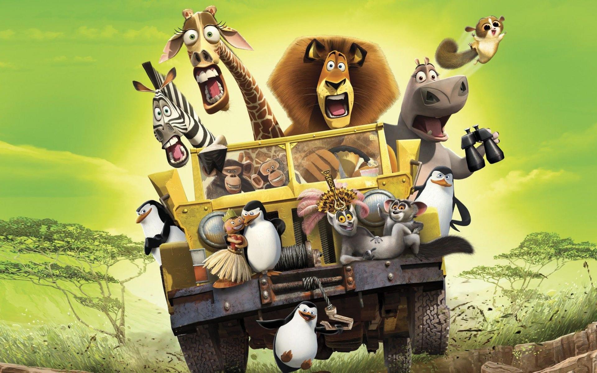 Wallpaper of Madagascar animaton movie in high quality