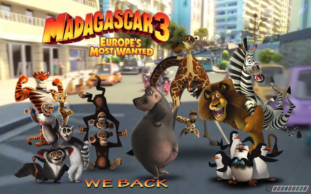 Madagascar 3 Europes Most Wanted 2012 Movie Wallpapers