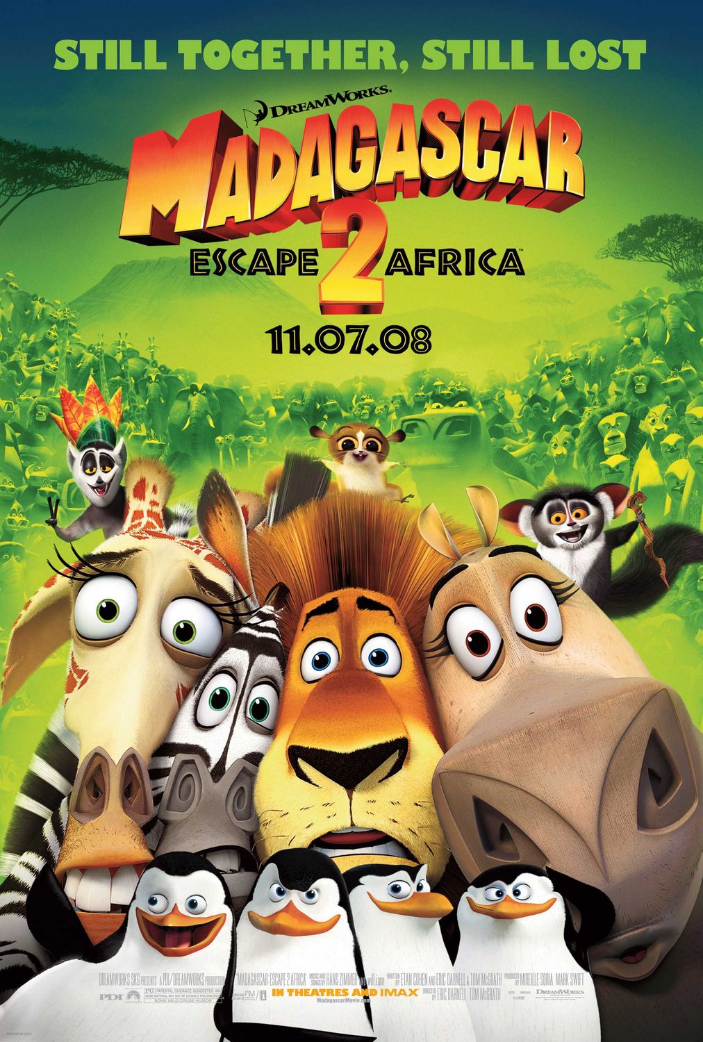 Movie Poster Madagascar Wallpaper Image for iOS 7 - Cartoons ...