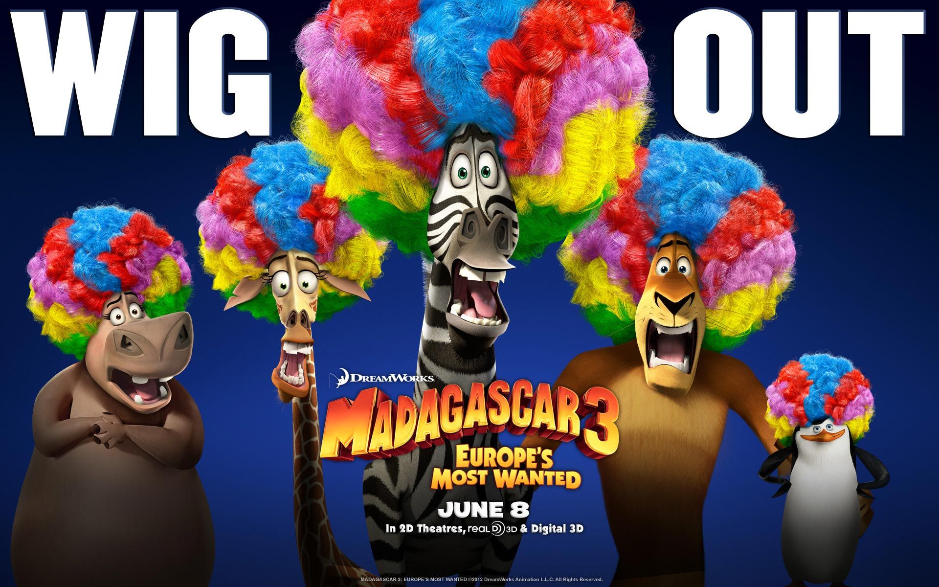 MADAGASCAR 3: EUROPE'S MOST WANTED Wallpapers - FilmoFilia