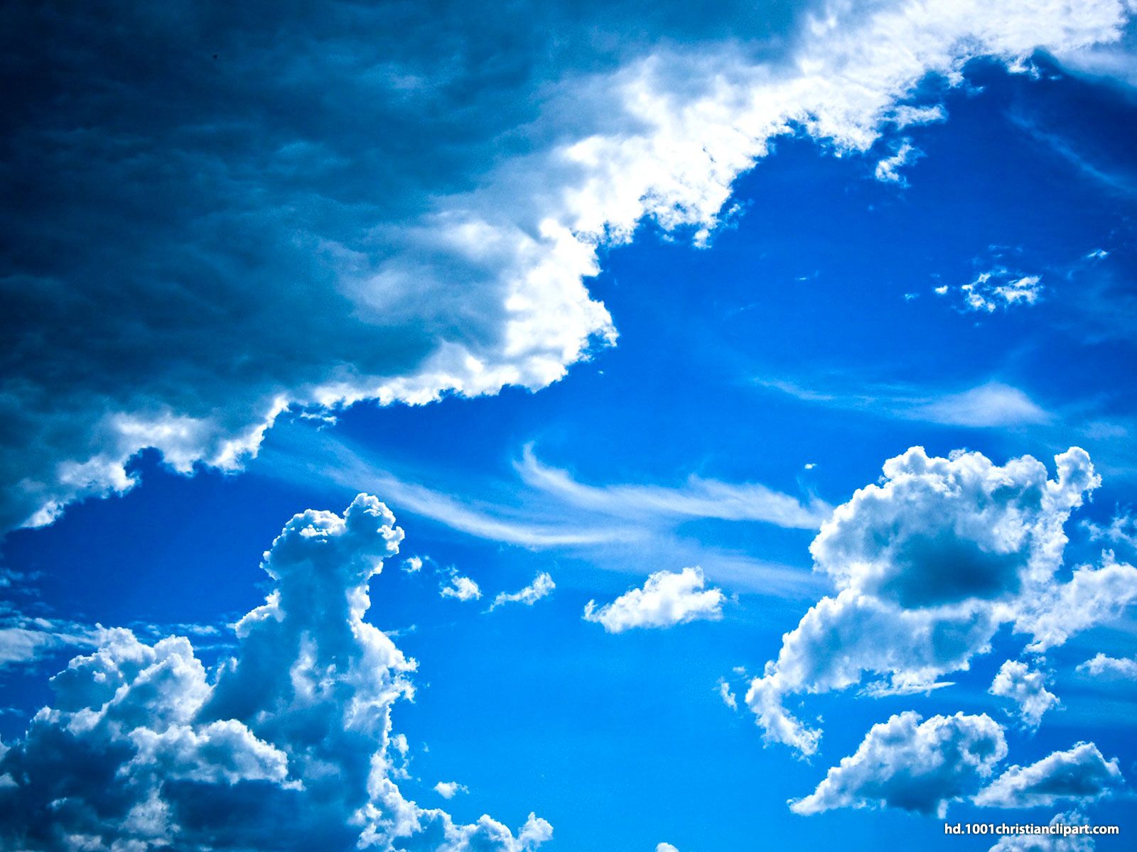 Awesome HD Cloud Background – HD Slide Backgrounds