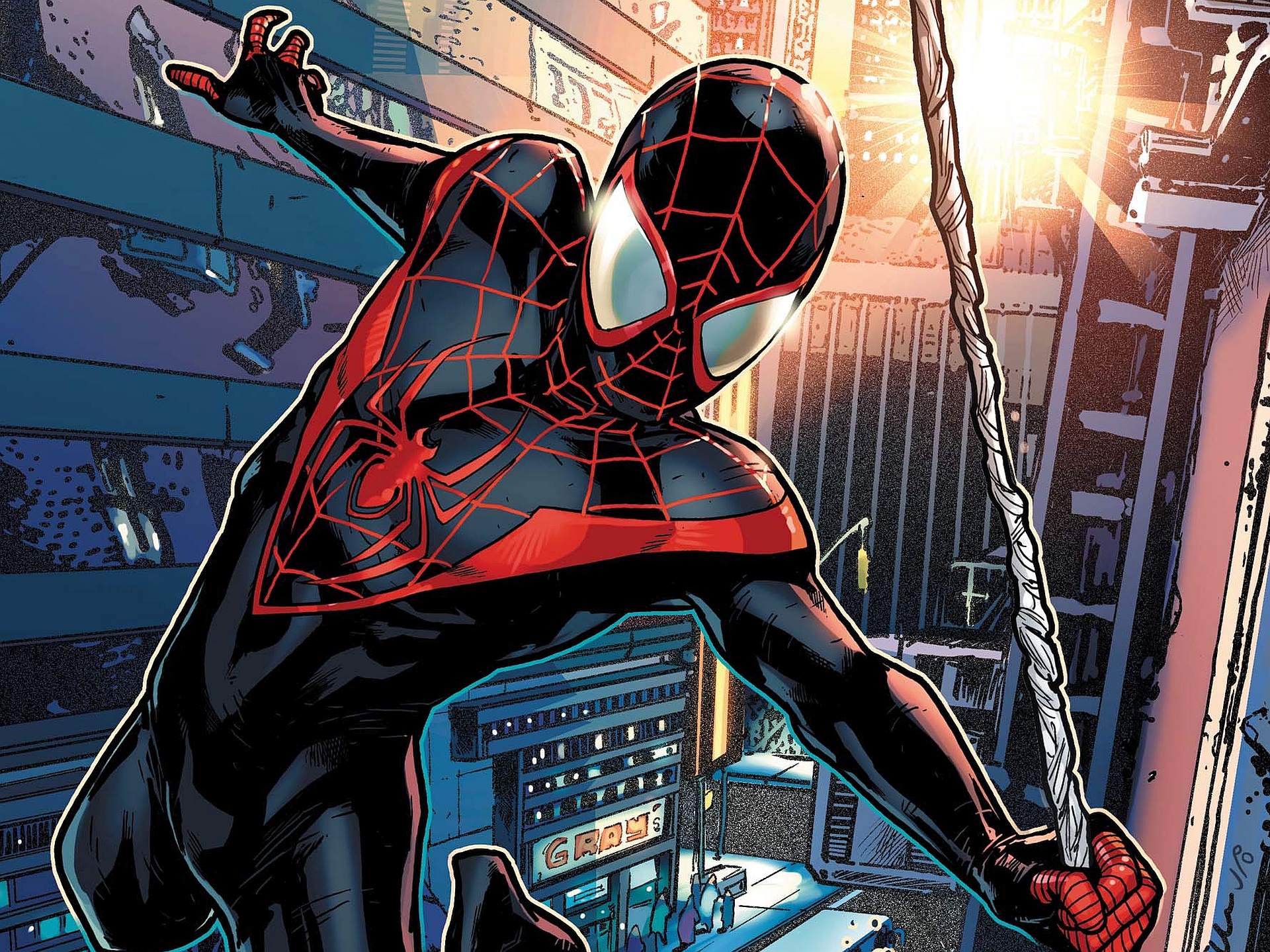 10 Ultimate Spider-Man HD Wallpapers | Backgrounds - Wallpaper Abyss