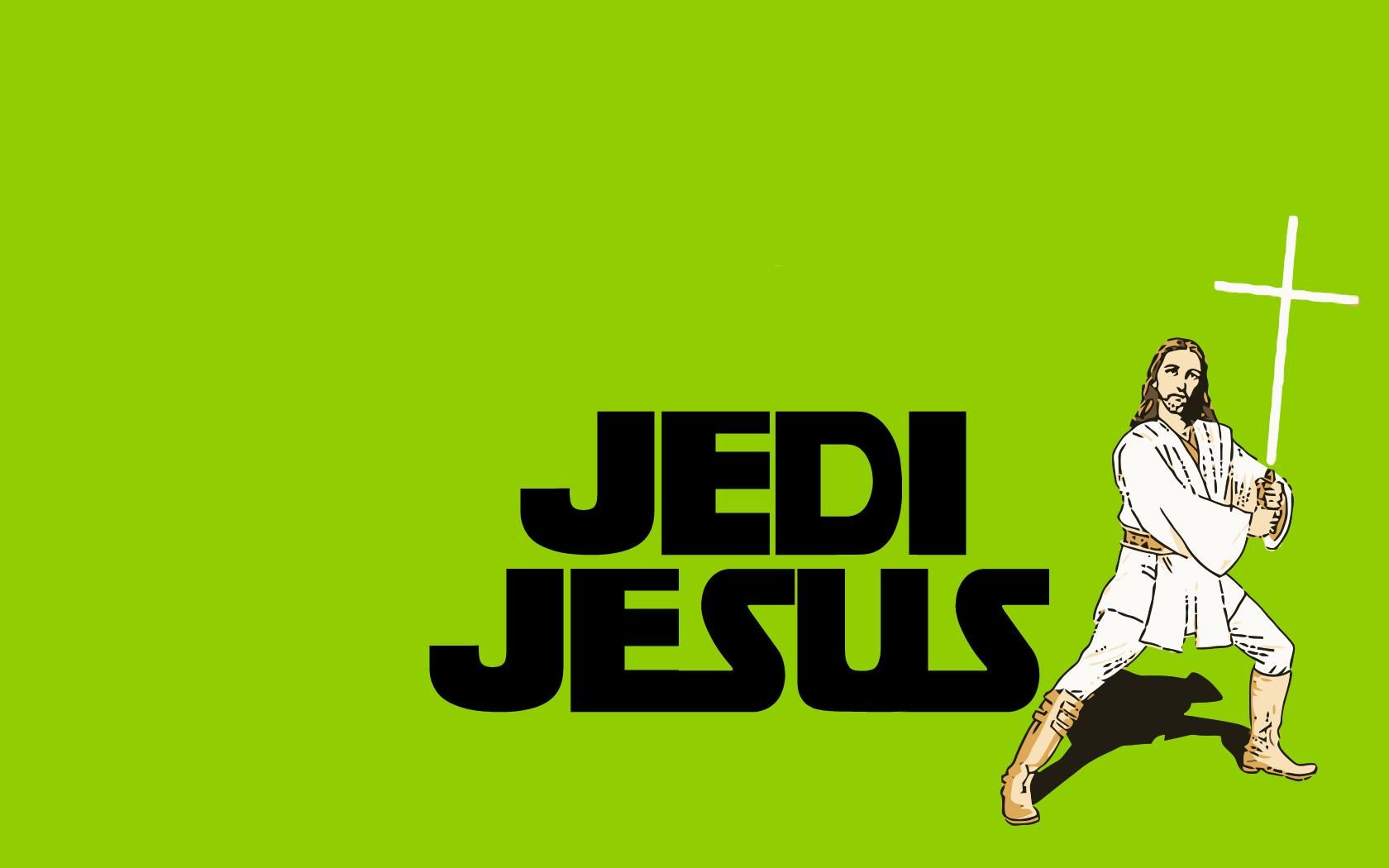 Jedi Jesus Funny Wallpaper Desktop #7266 Wallpaper | High ...