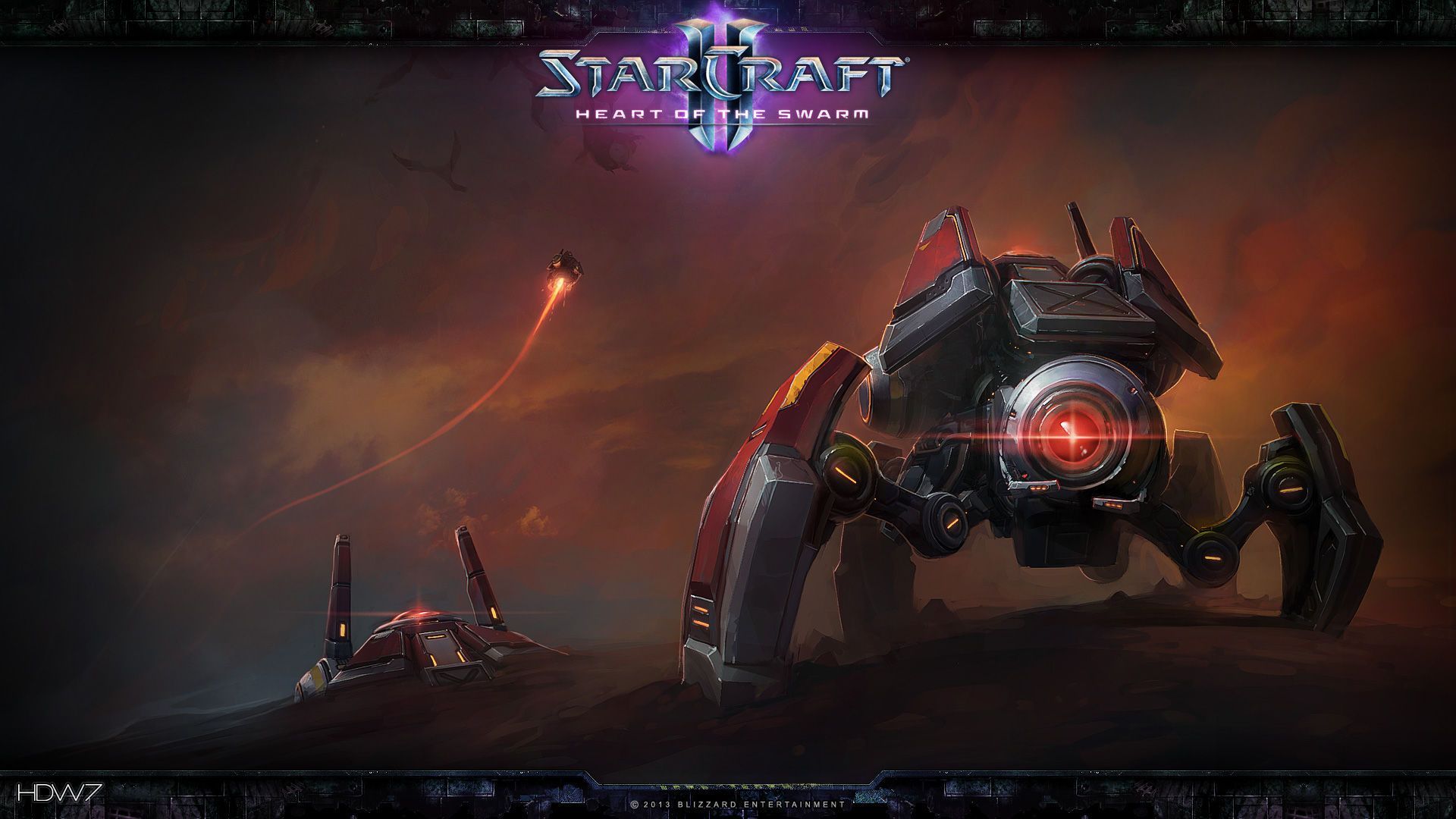 starcraft 2 heart of the swarm widow mine hd wallpaper | HD ...