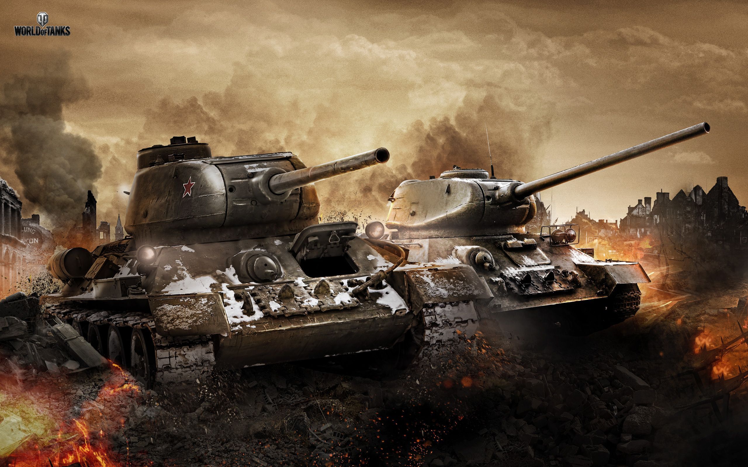 T 34 & T 34 85 in World of Tanks Wallpapers HD Backgrounds