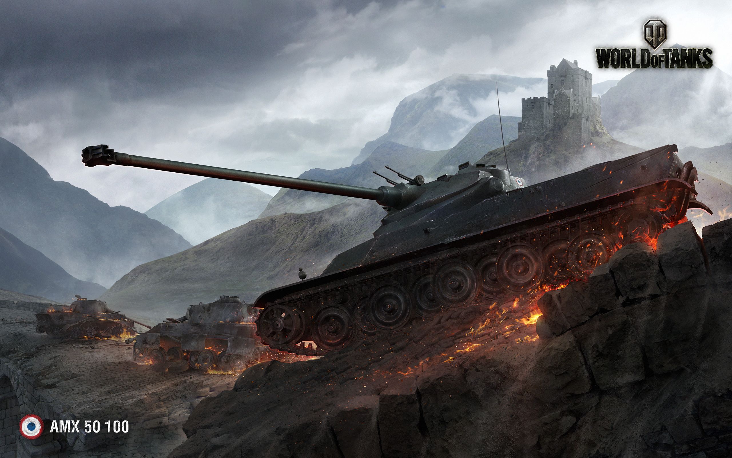 AMX 50 100 World of Tanks Wallpapers HD Backgrounds
