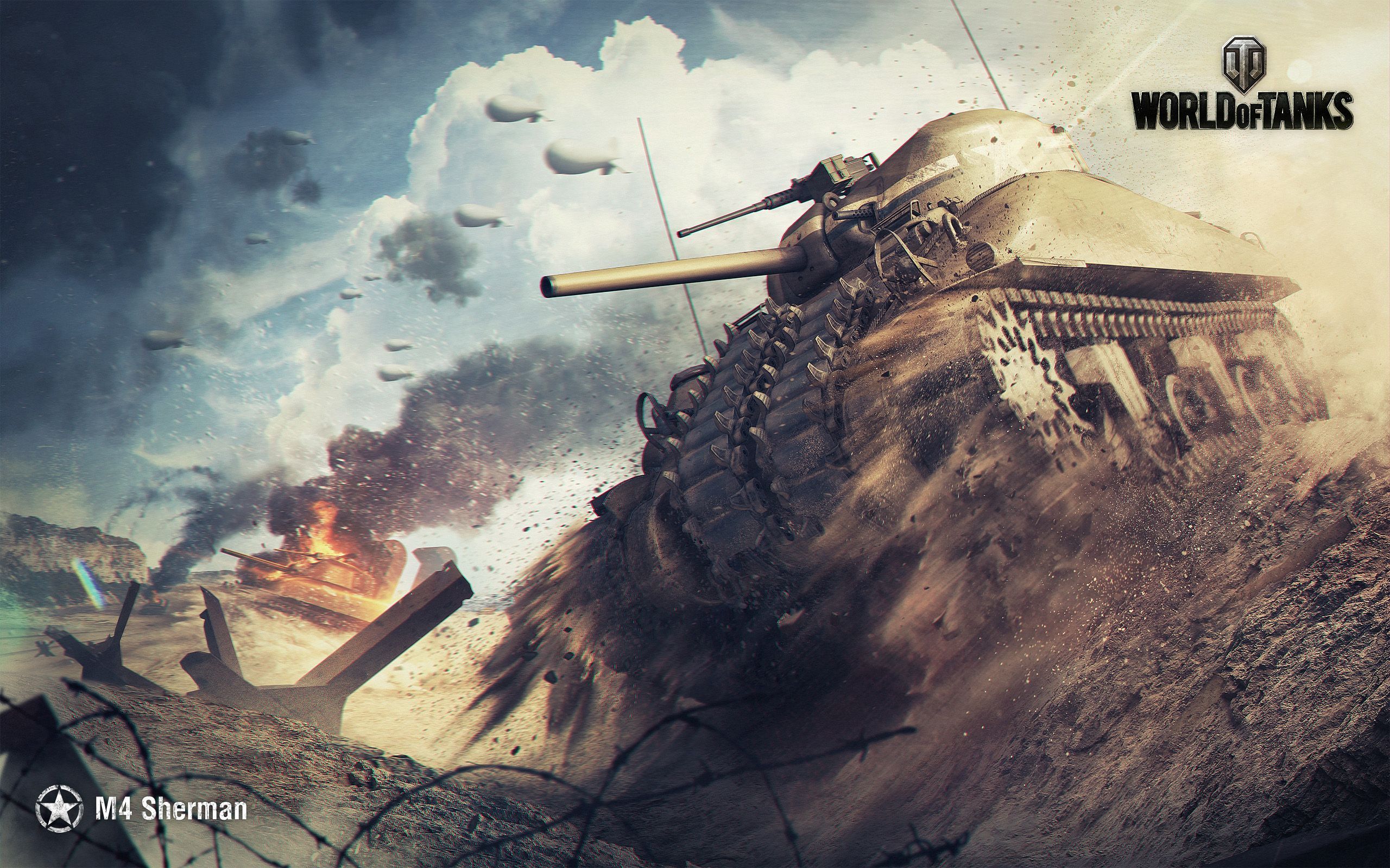 M4 Sherman World of Tanks Wallpapers HD Backgrounds